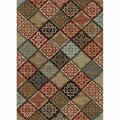 Mayberry Rug 7 ft. 10 in. x 9 ft. 10 in. City Mosaic Area Rug, Multi Color CT7070 8X10